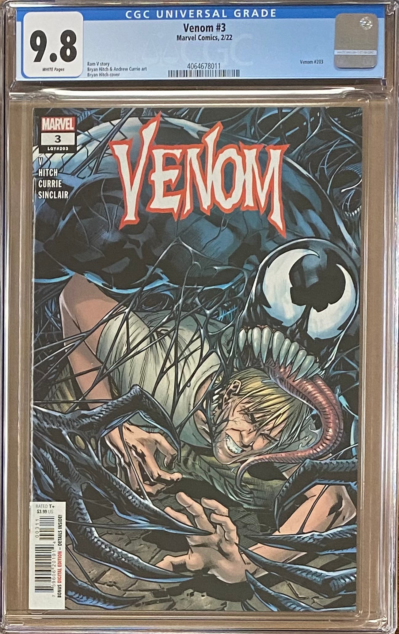 Venom #3 CGC 9.8
