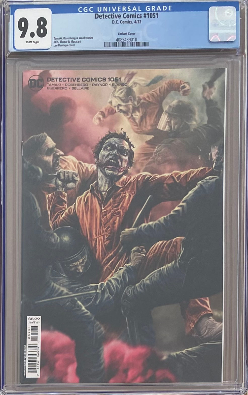 Detective Comics #1051 Bermejo Variant CGC 9.8