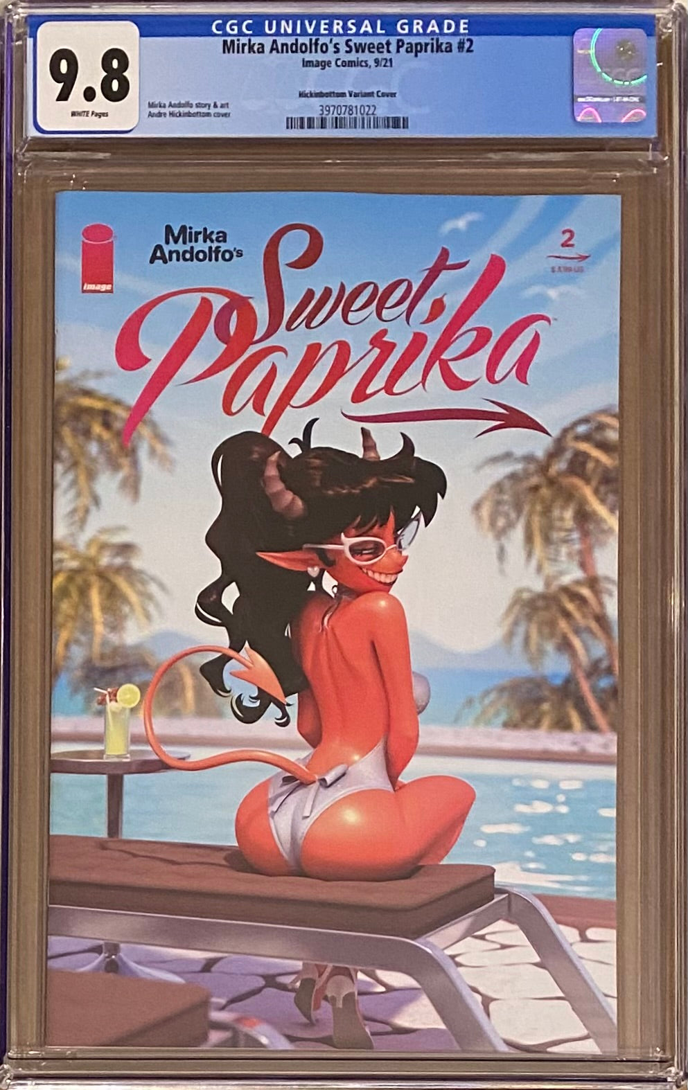 Sweet Paprika #2 Hickinbottom Variant CGC 9.8