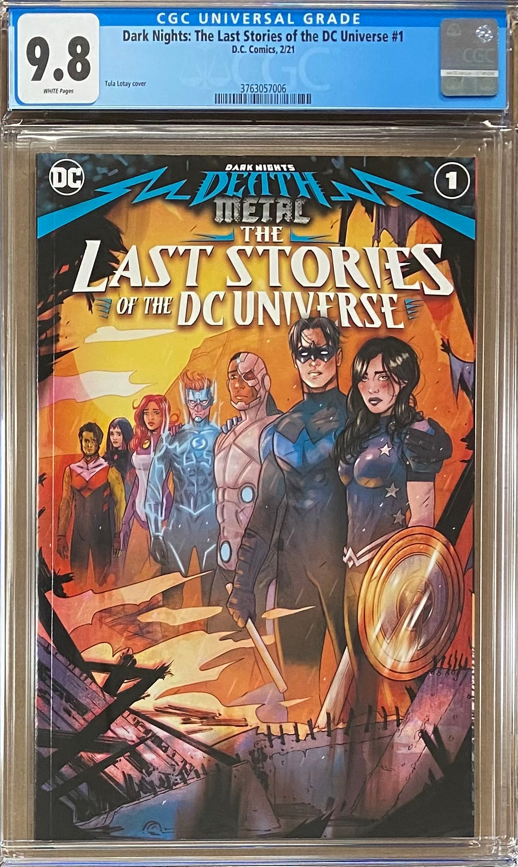 Dark Nights Death Metal: The Last Stories of the DC Universe #1 CGC 9.8