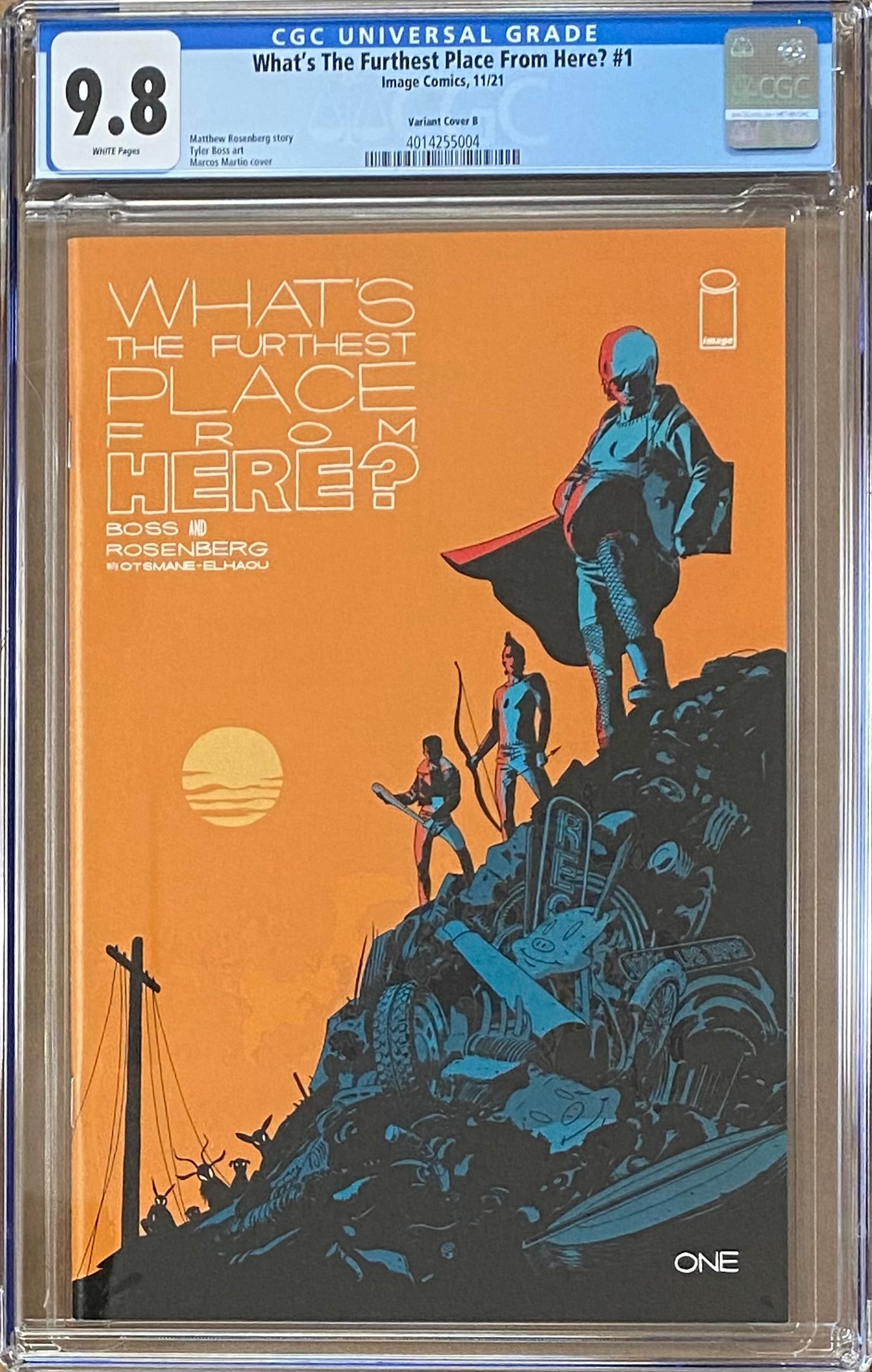 What's the Furthest Place From Here #1 Martin Variant CGC 9.8