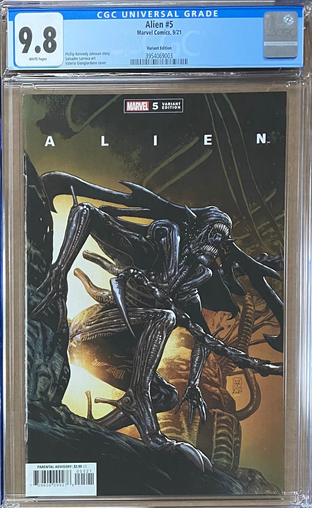 Alien #5 Giangiordano Variant CGC 9.8