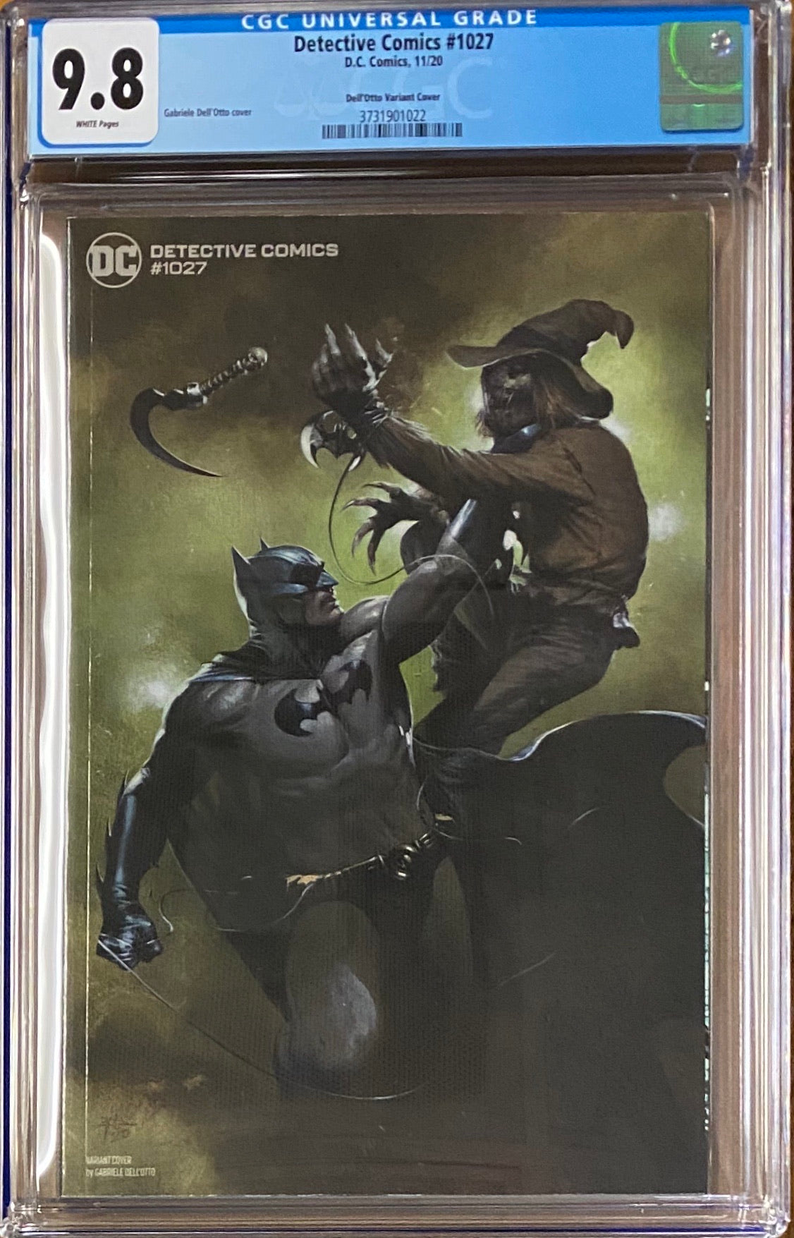 Detective Comics #1027 Dell'Otto Variant CGC 9.8