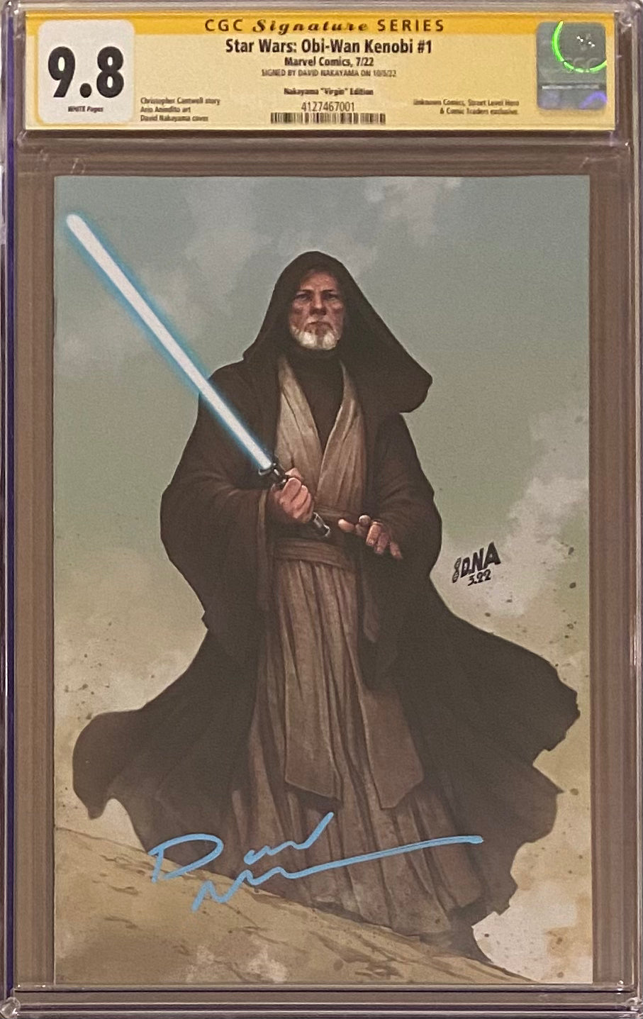 Star Wars: Obi-Wan Kenobi #1 Nakayama Virgin Exclusive CGC 9.8 SS