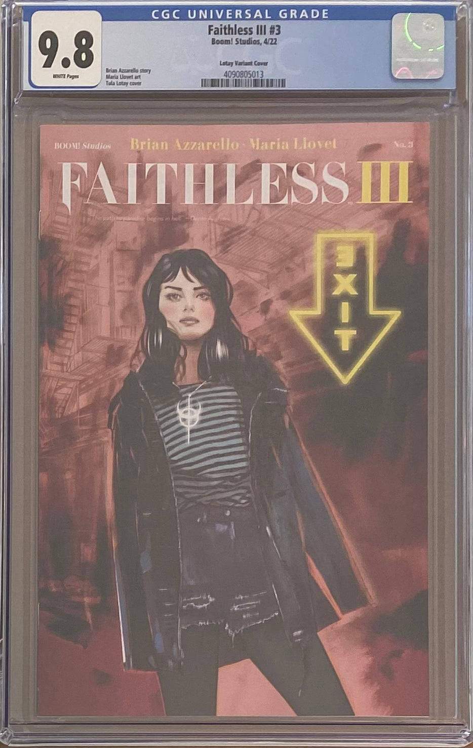 Faithless III #3 Lotay 1:25 Retailer Incentive Variant CGC 9.8