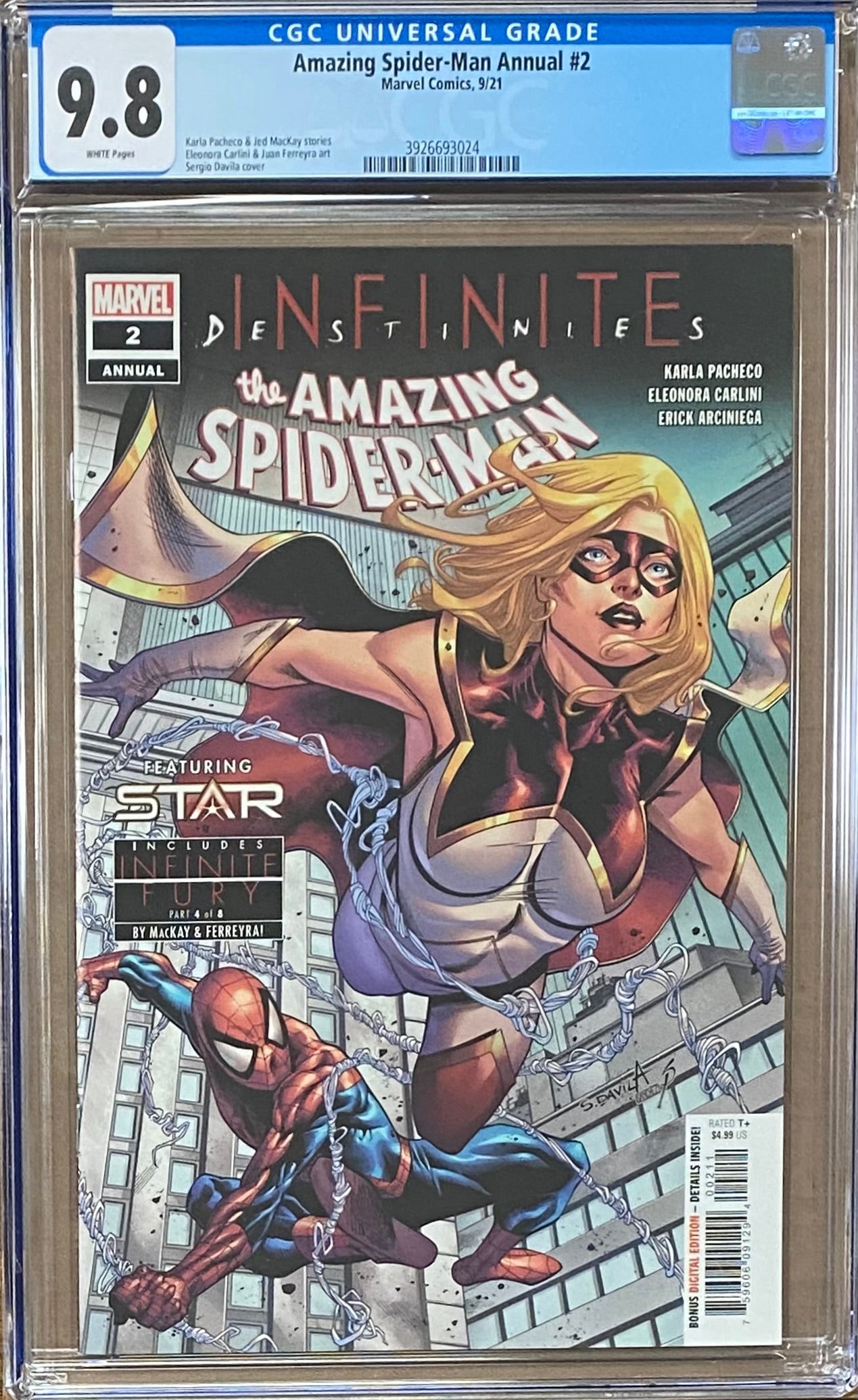 Amazing Spider-Man Annual #2 CGC 9.8