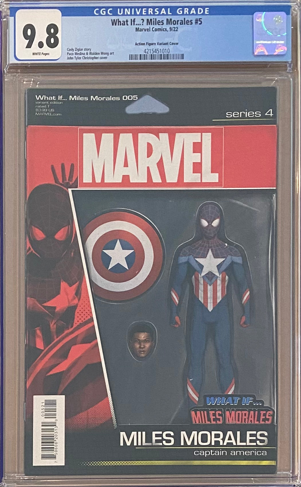 What If... Miles Morales #5 Action Figure Variant CGC 9.8