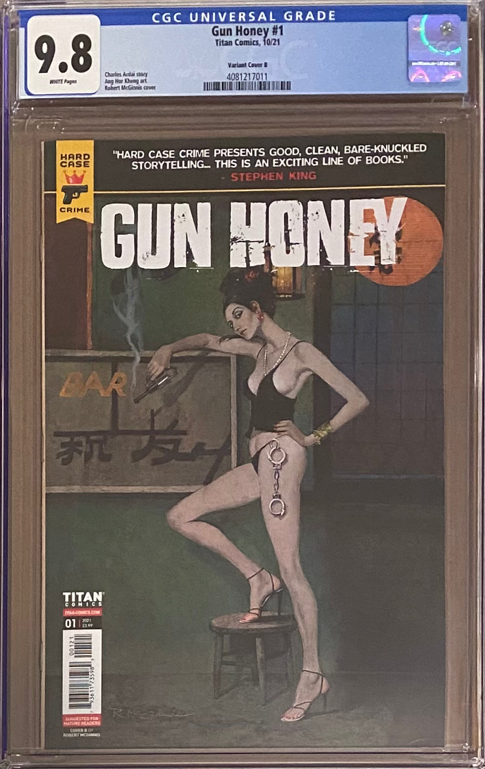 Gun Honey #1 McGinnis Variant CGC 9.8