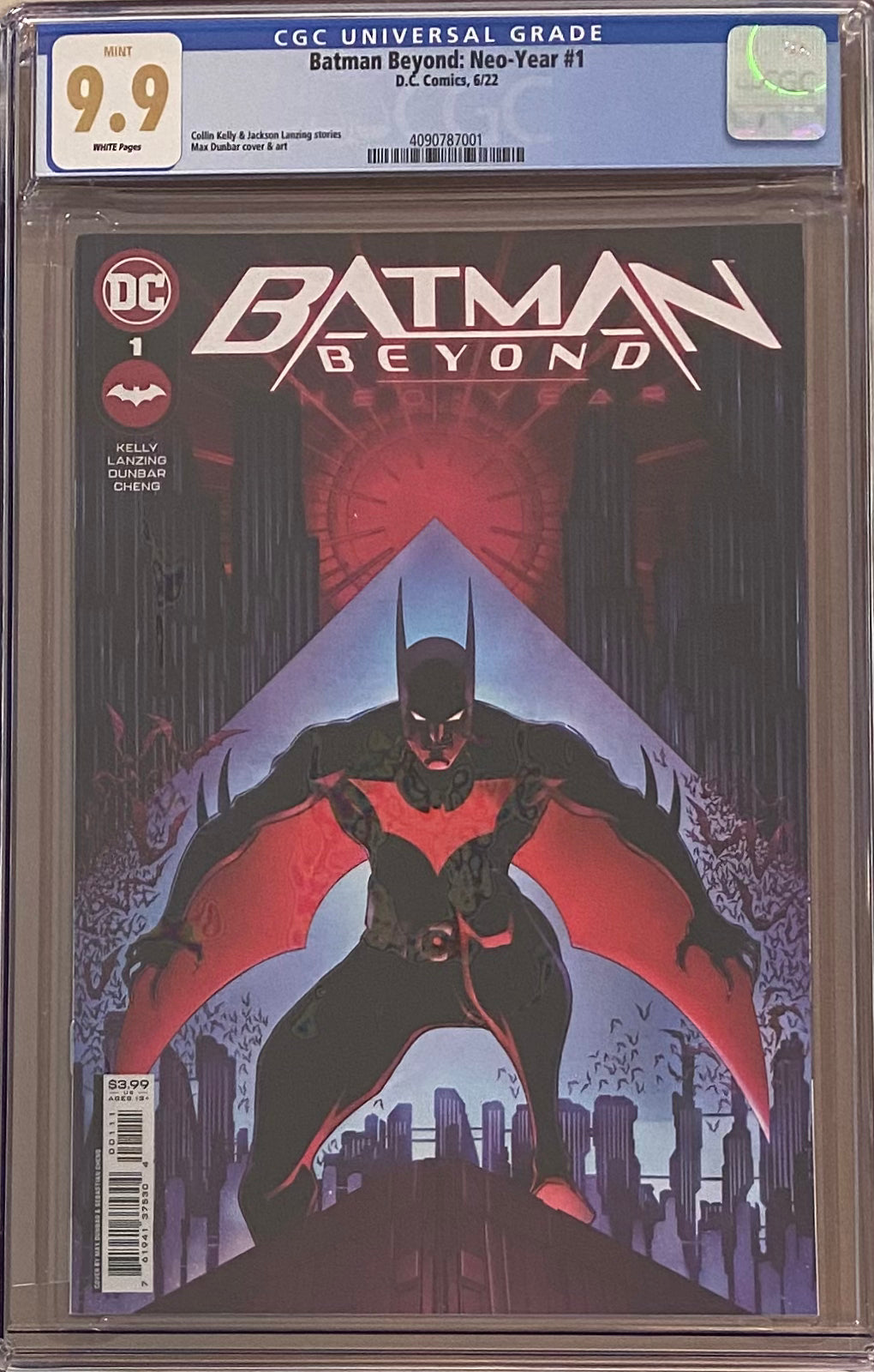 Batman Beyond: Neo-Year #1 CGC 9.9 MINT