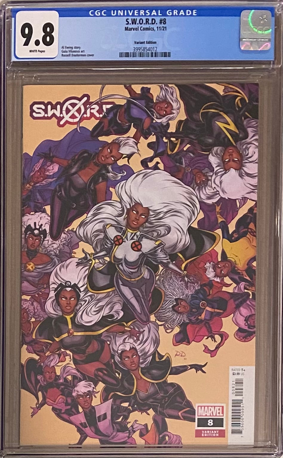 S.W.O.R.D. #8 Dauterman Variant CGC 9.8