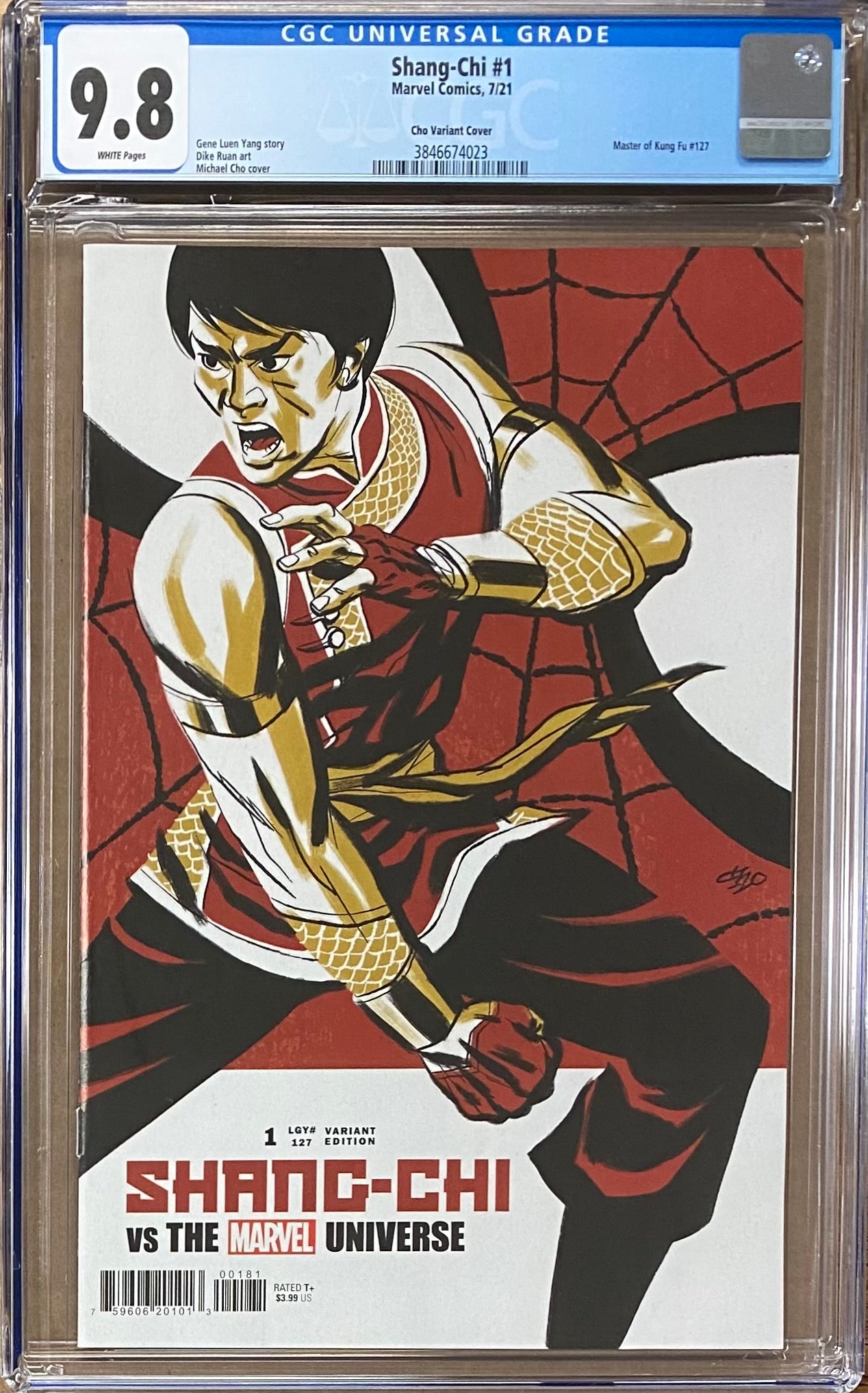 Shang-Chi #1 Cho Variant CGC 9.8
