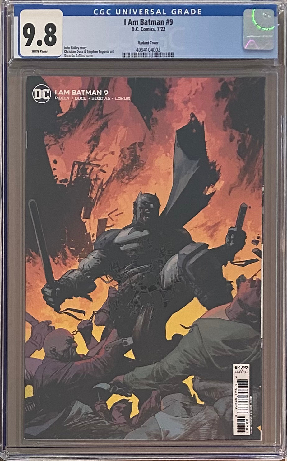 I Am Batman #9 Variant CGC 9.8