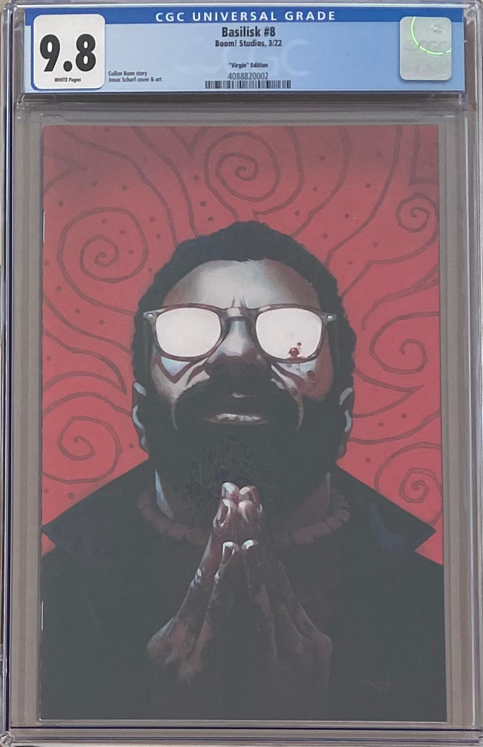 Basilisk #8 Unlockable Virgin Retailer Incentive Variant CGC 9.8