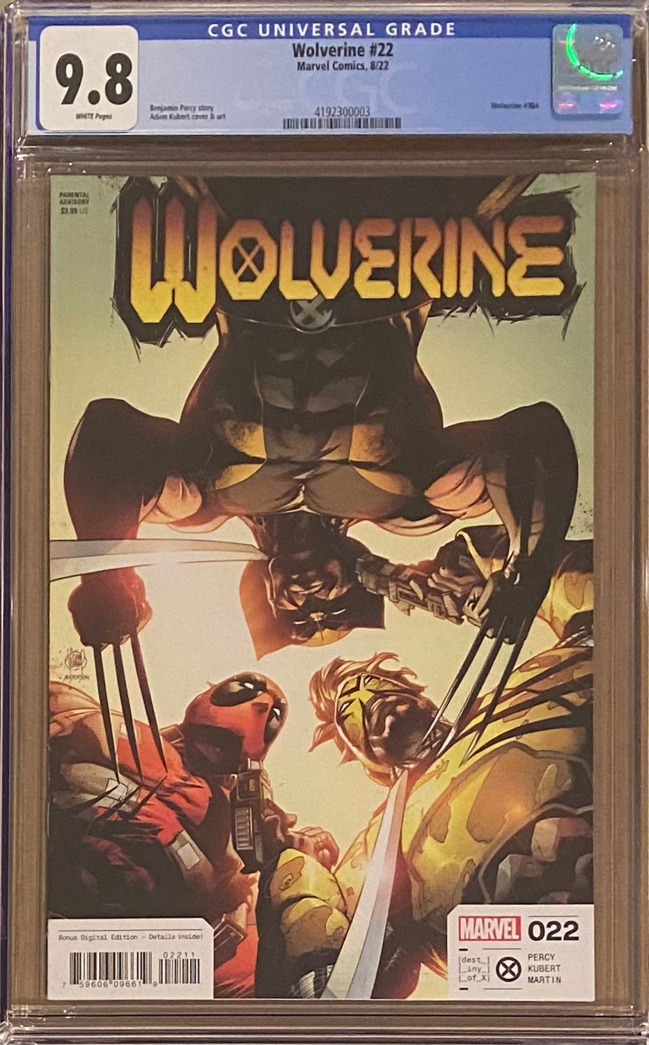 Wolverine #22 CGC 9.8