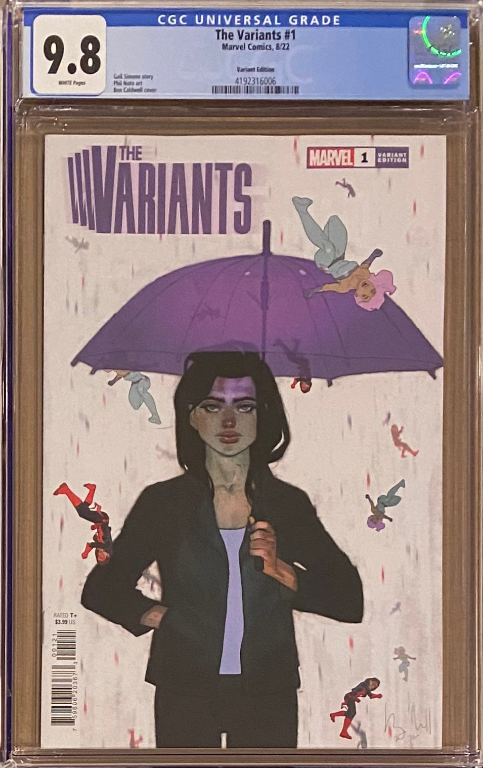 The Variants #1 Caldwell Variant CGC 9.8
