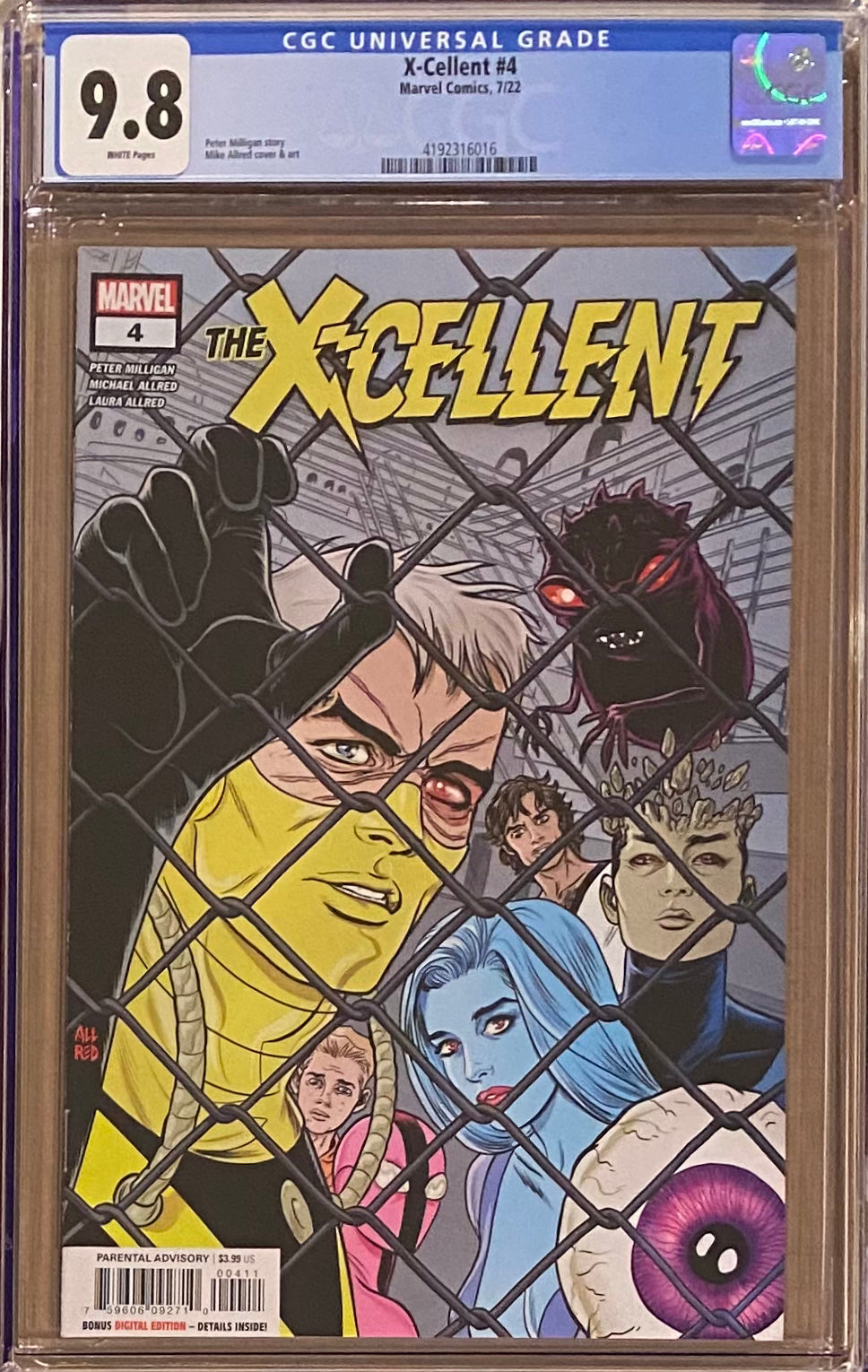 X-Cellent #4 CGC 9.8