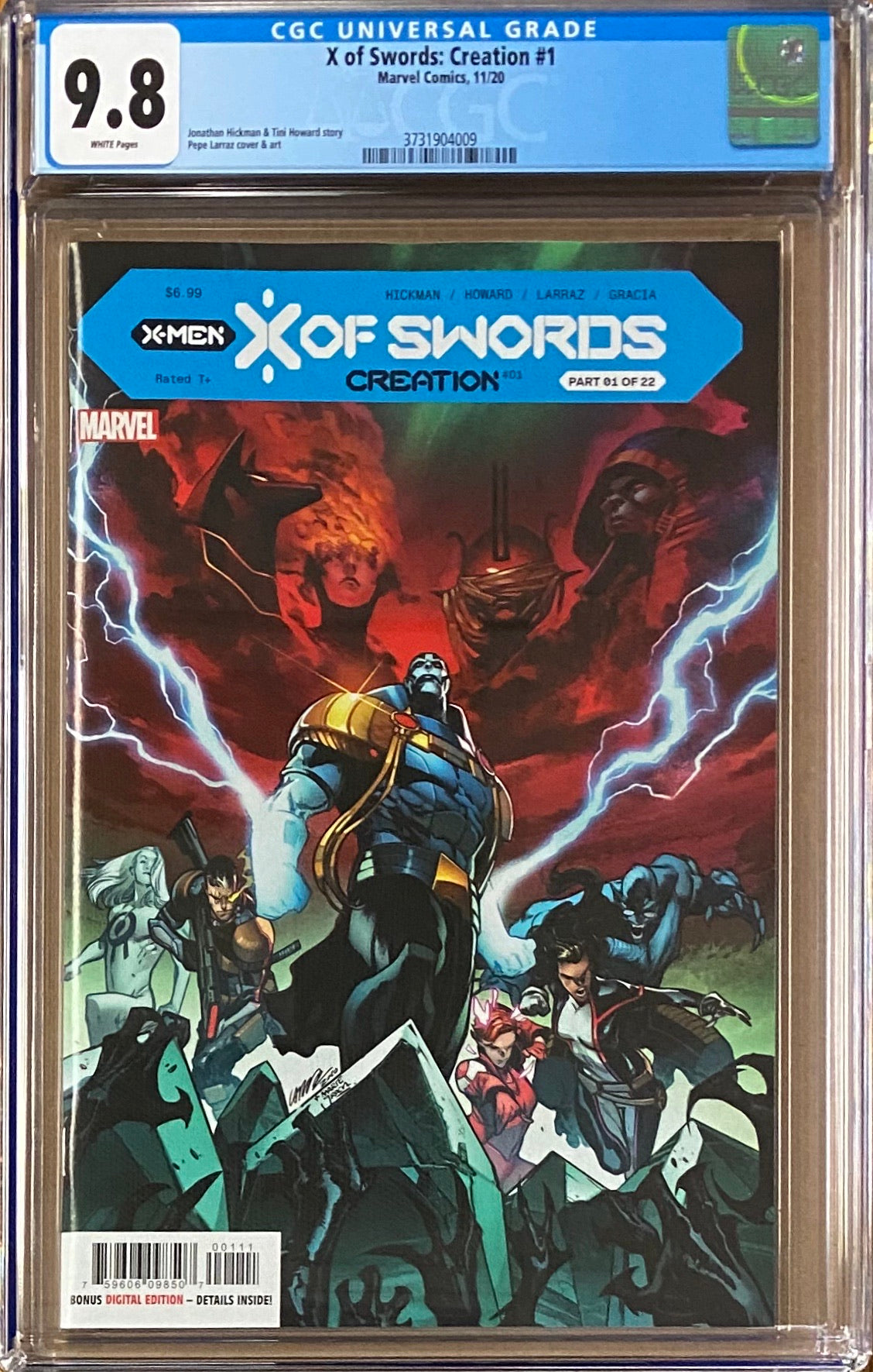 X of Swords: Creation #1 CGC 9.8