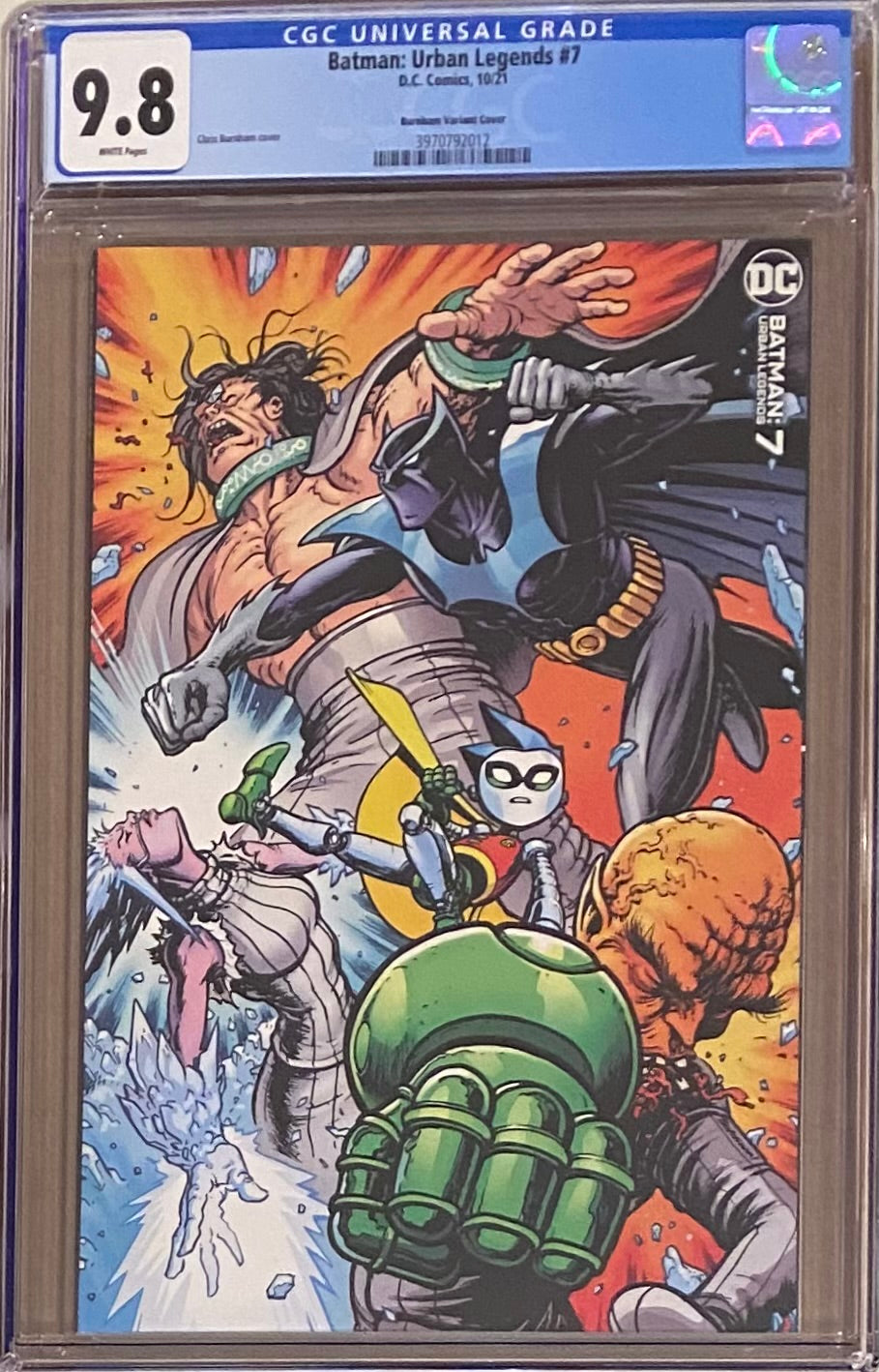 Batman: Urban Legends #7 Burnham Variant CGC 9.8