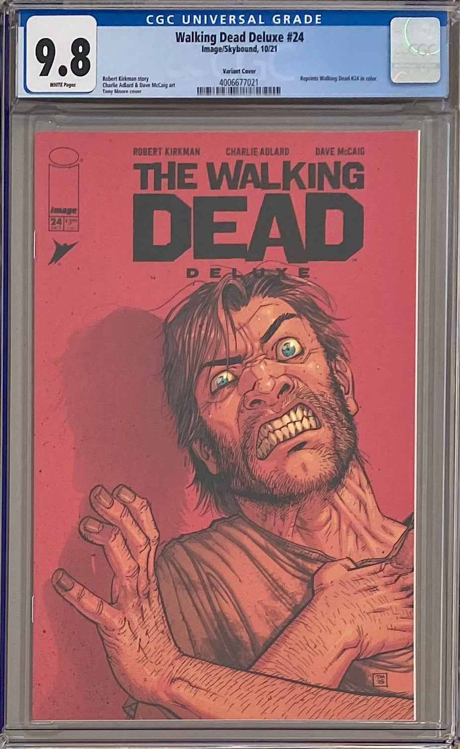 Walking Dead Deluxe #24 Variant CGC 9.8
