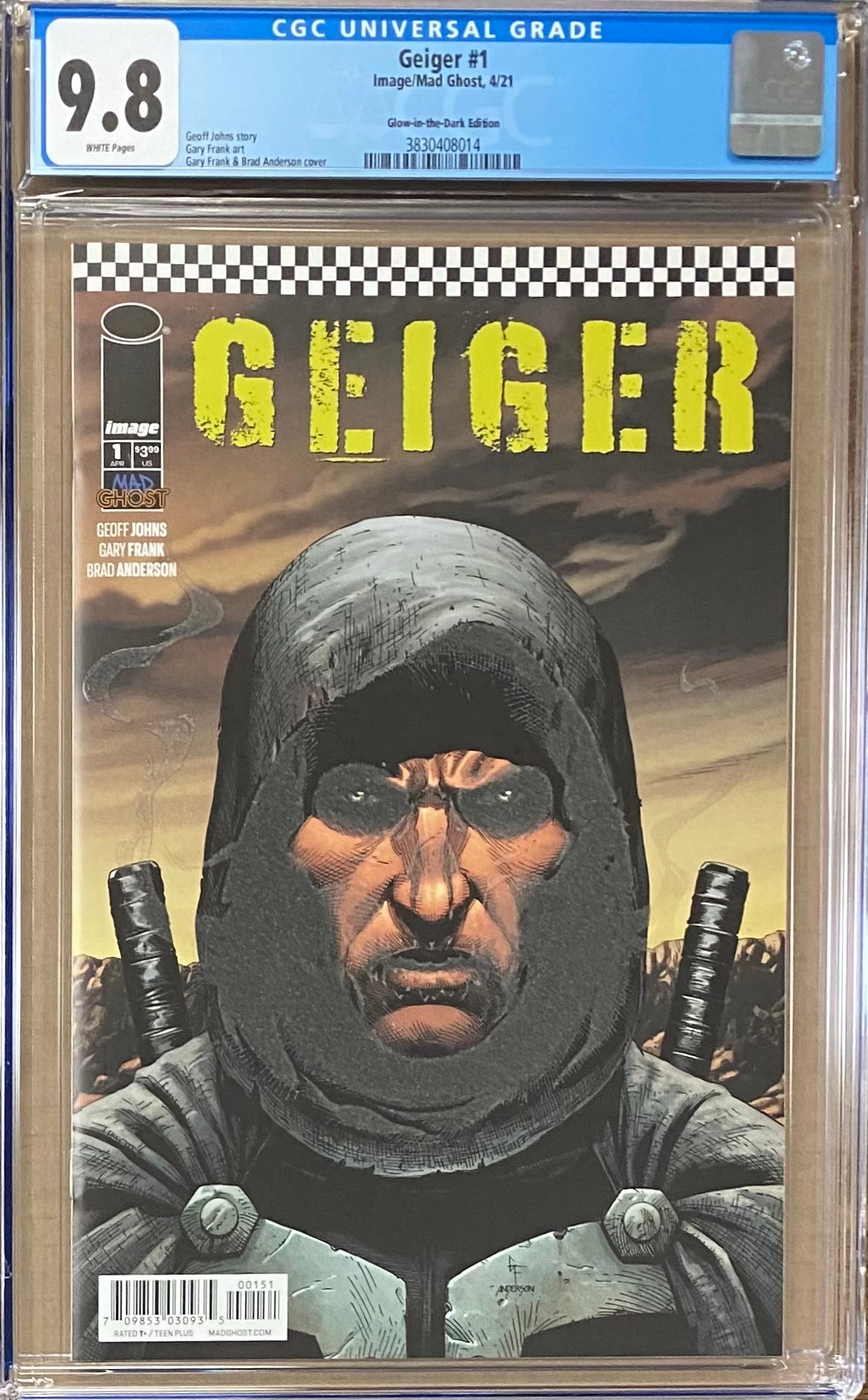 Geiger #1 Glow in the Dark Variant CGC 9.8
