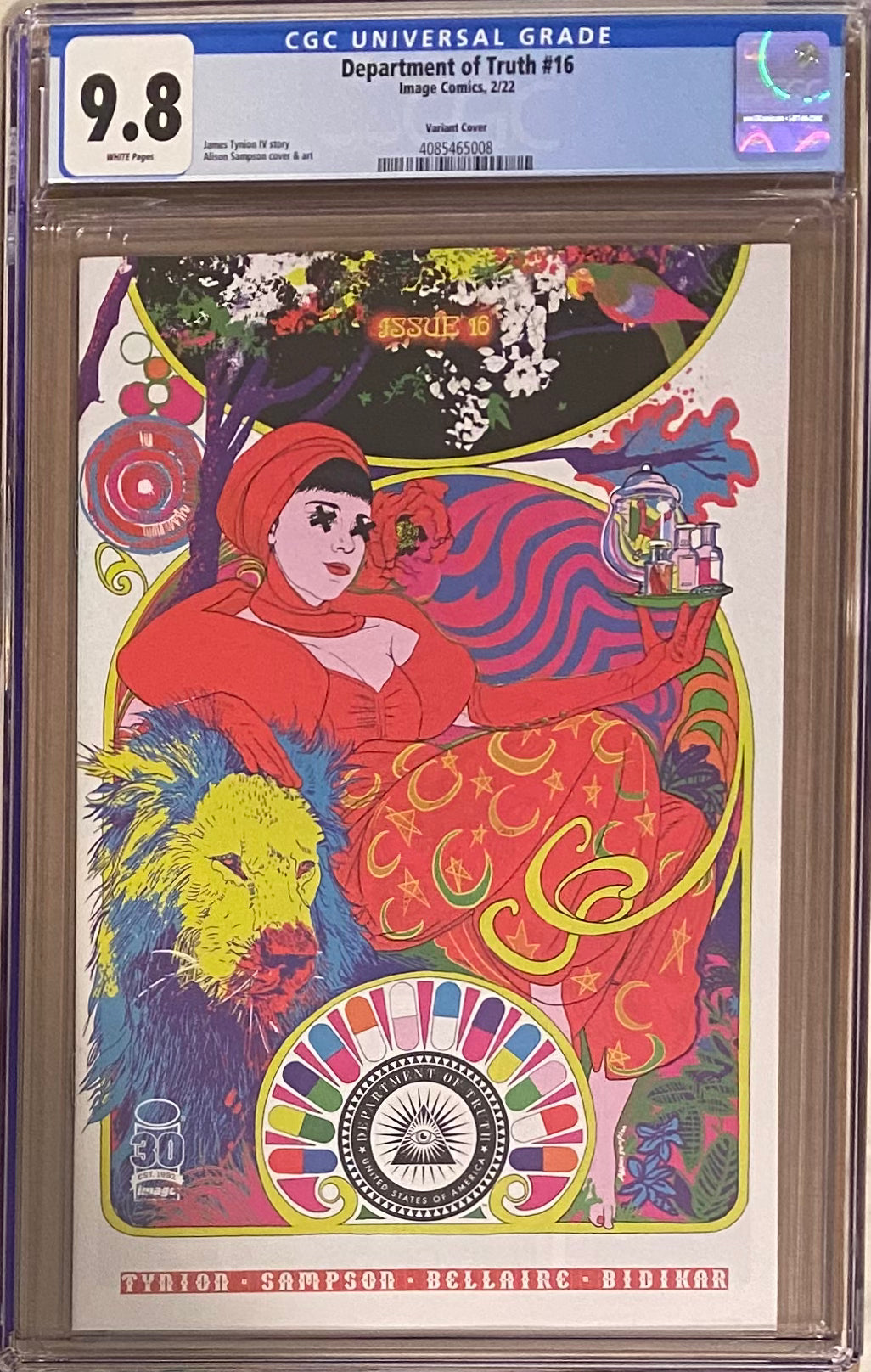 Department of Truth #16 Variant CGC 9.8