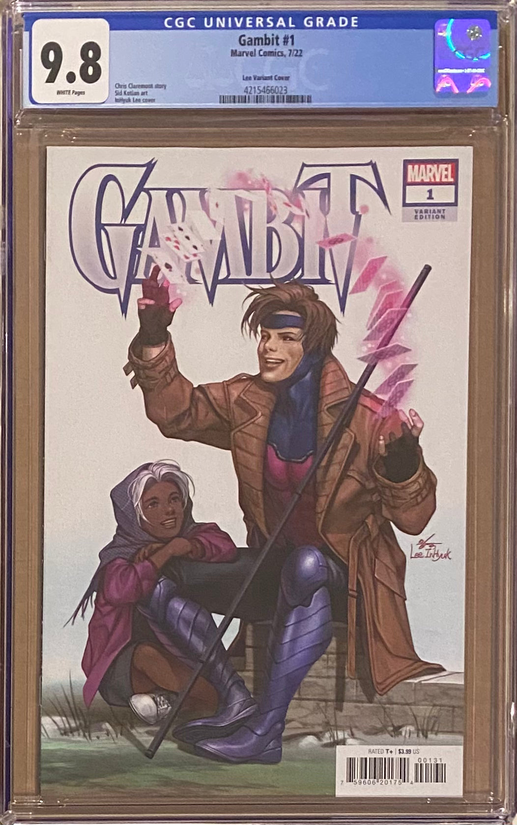 Gambit #1 InHyuk Lee Variant CGC 9.8
