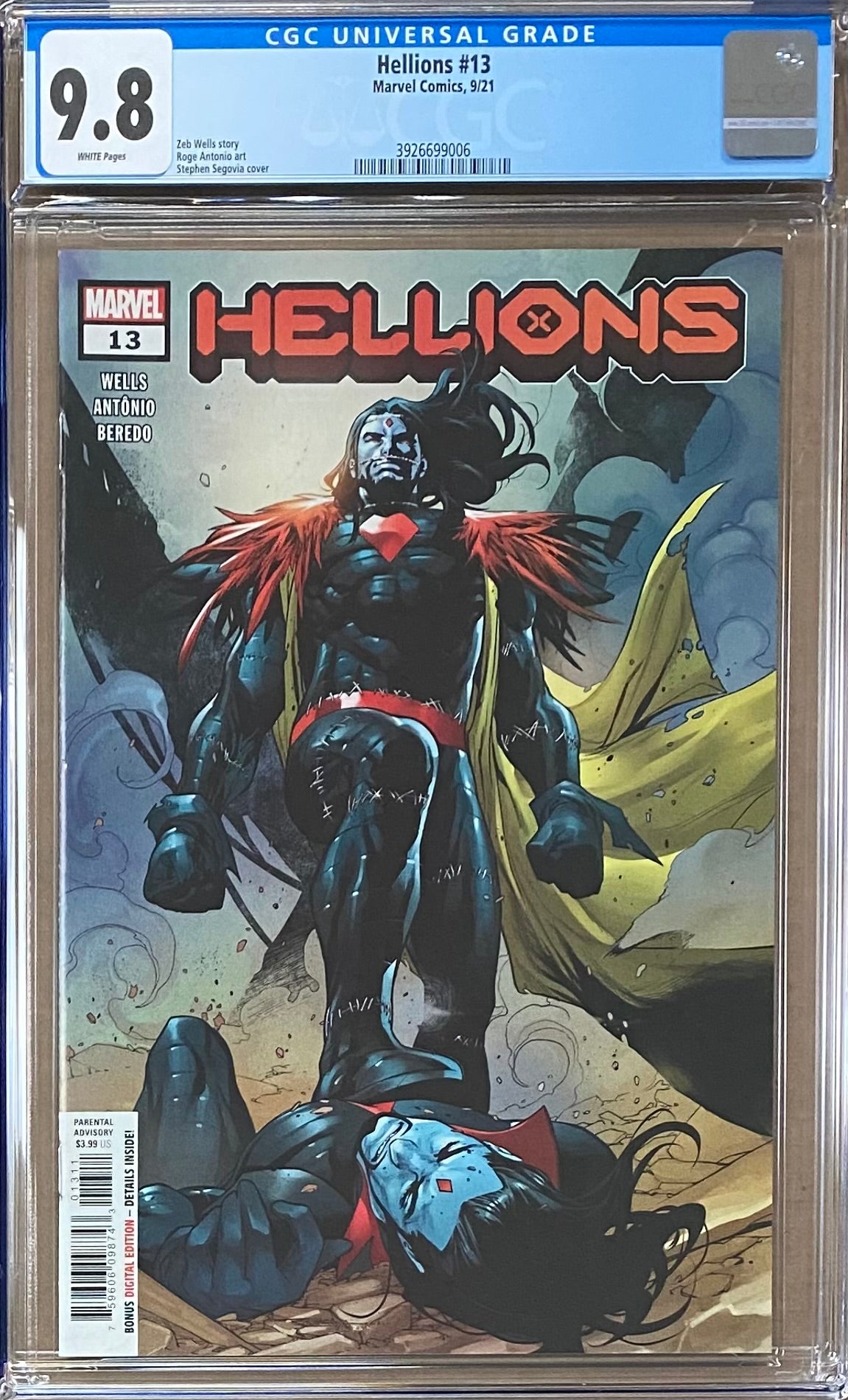 Hellions #13 CGC 9.8