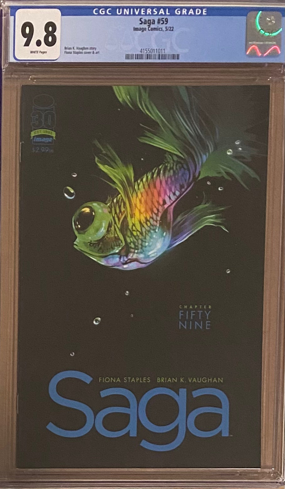 Saga #59 CGC 9.8