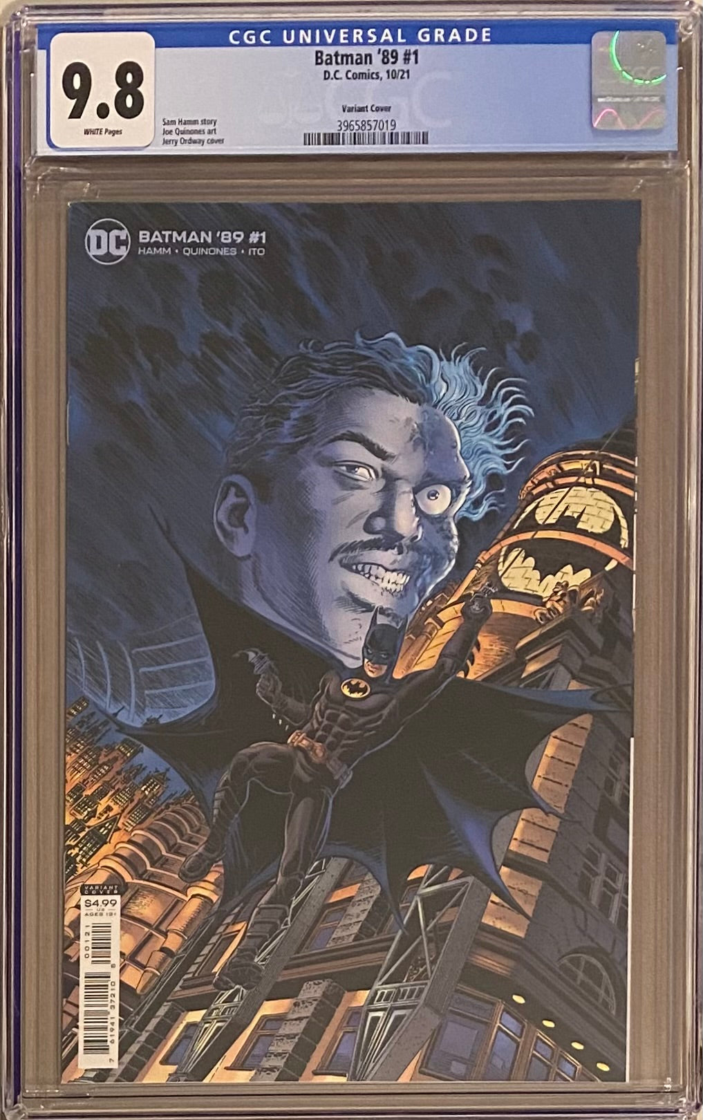 Batman '89 #1 Variant CGC 9.8
