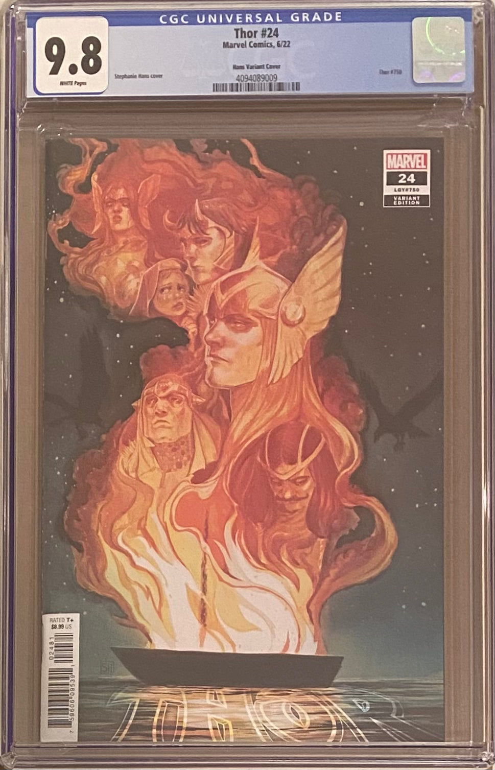 Thor #24 Hans Variant CGC 9.8