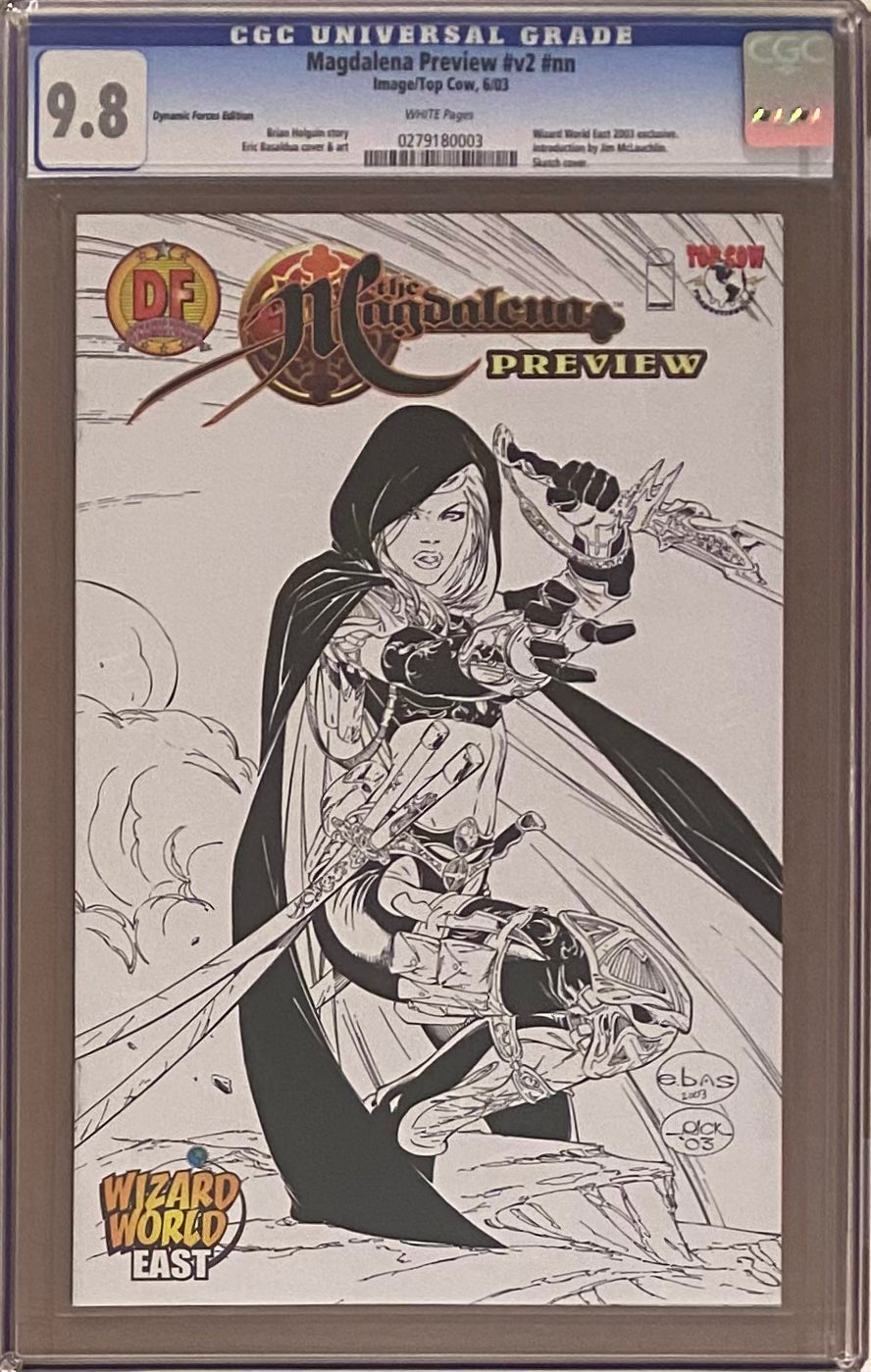 Magdalena Preview V2 #nn CGC 9.8