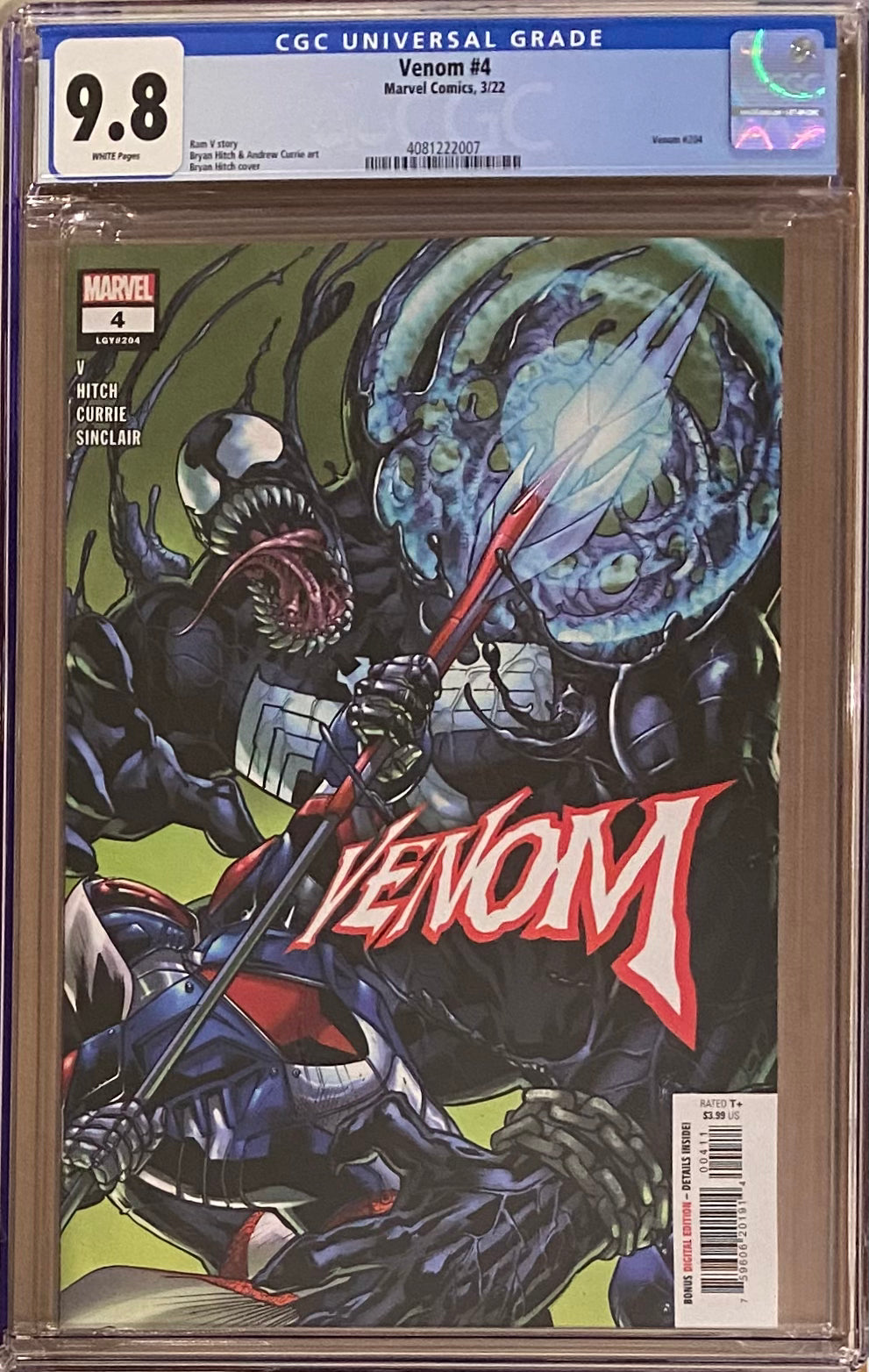 Venom #4 CGC 9.8