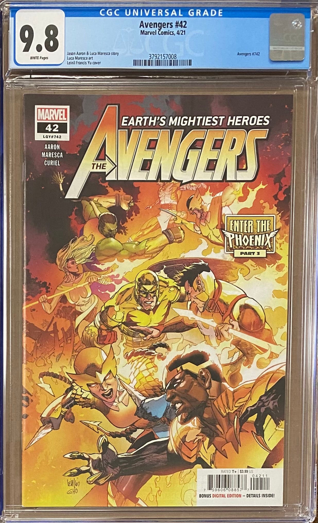 Avengers #42 CGC 9.8
