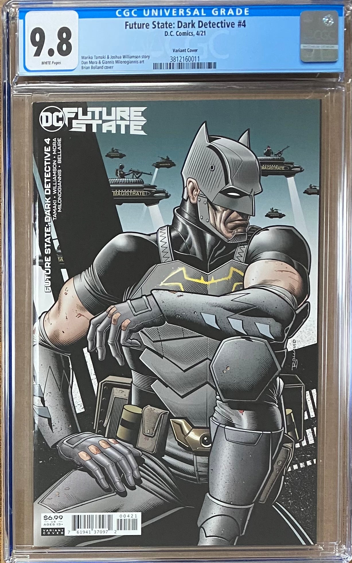 Future State: Dark Detective #4 Variant CGC 9.8
