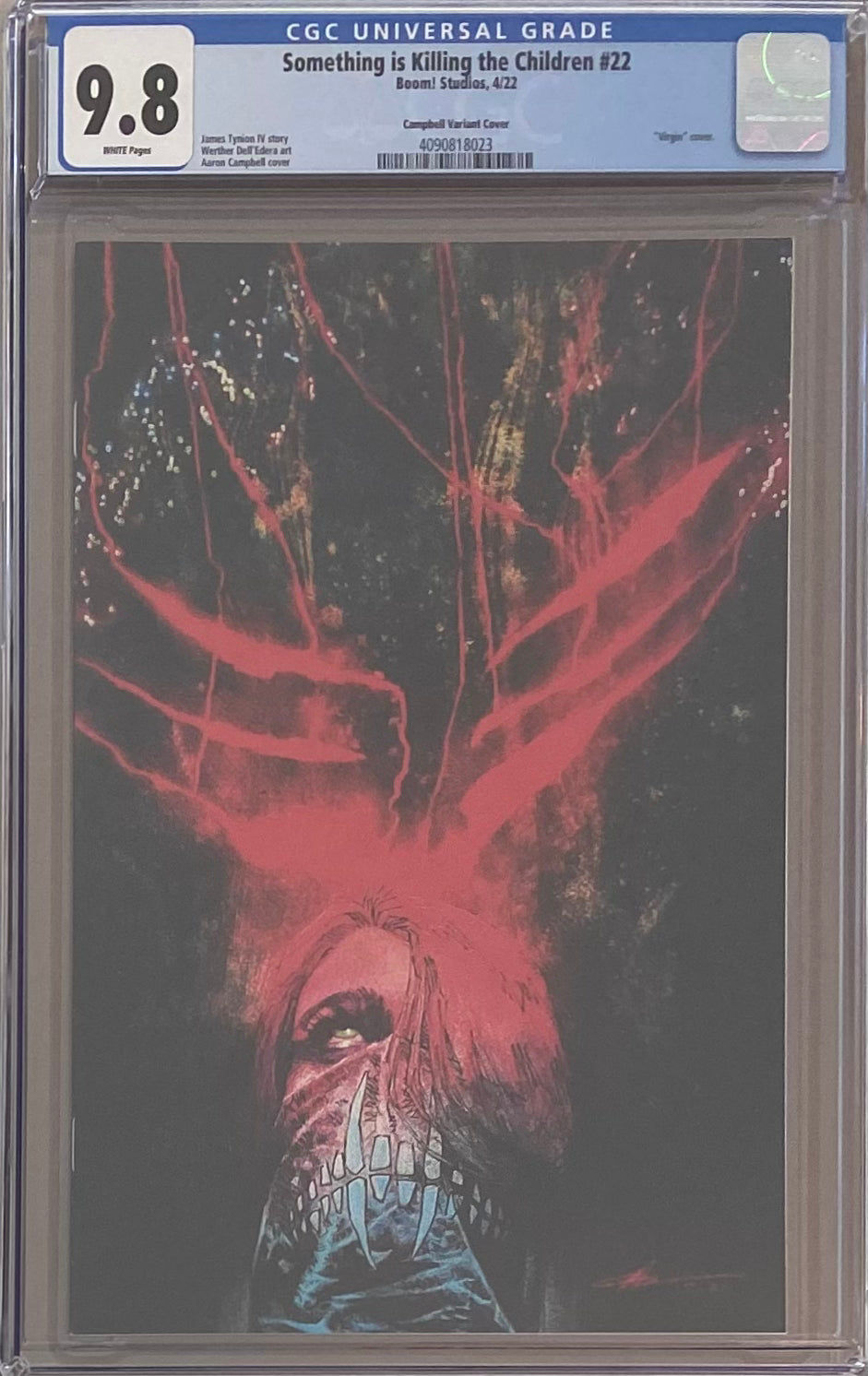 Something is Killing the Children #22 Campbell 1:25 Retailer Incentive Variant CGC 9.8