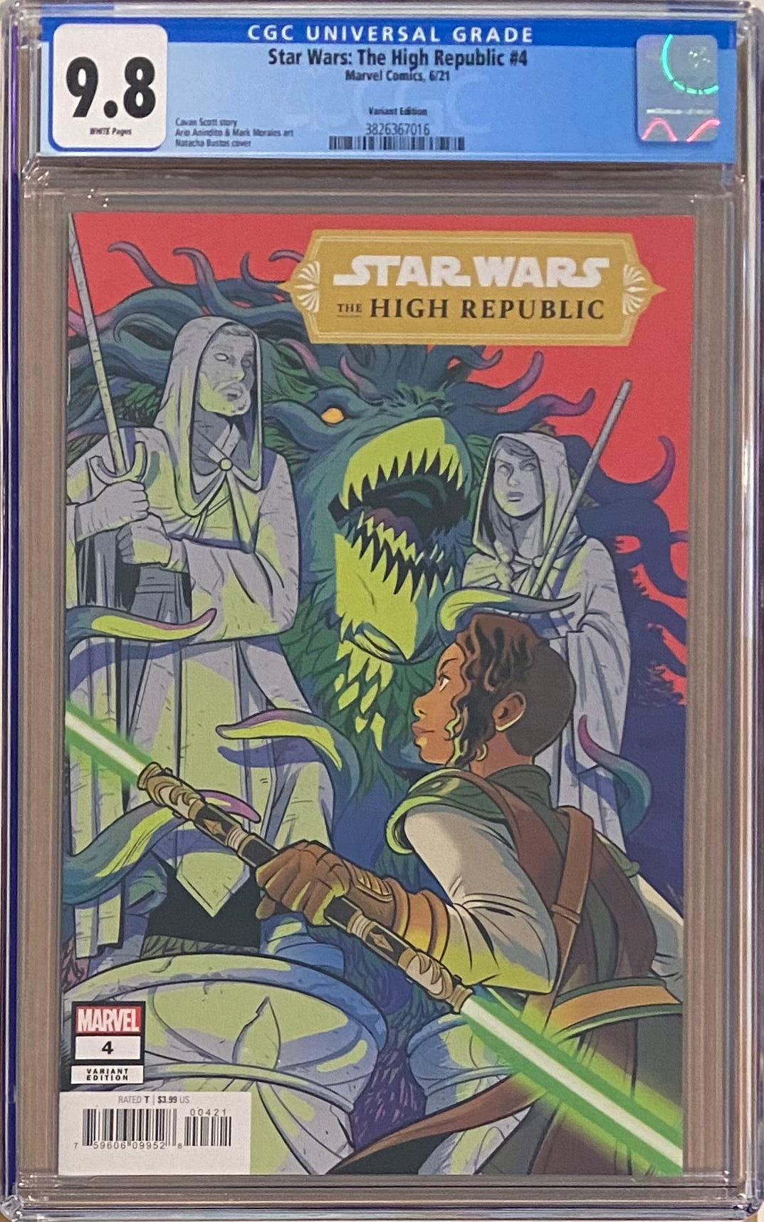 Star Wars: The High Republic #4 Variant CGC 9.8