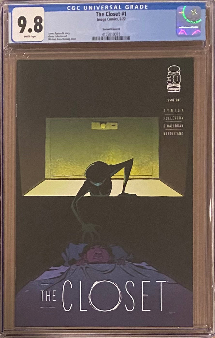 The Closet #1 Oeming 1:25 Retailer Incentive Variant CGC 9.8