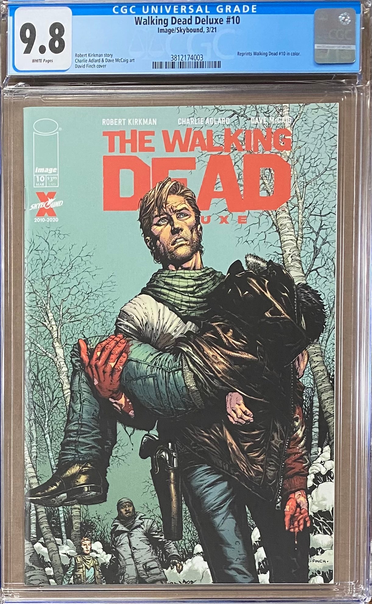Walking Dead Deluxe #10 CGC 9.8