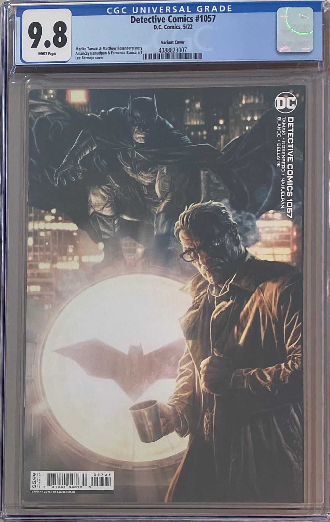 Detective Comics #1057 Bermejo Variant CGC 9.8