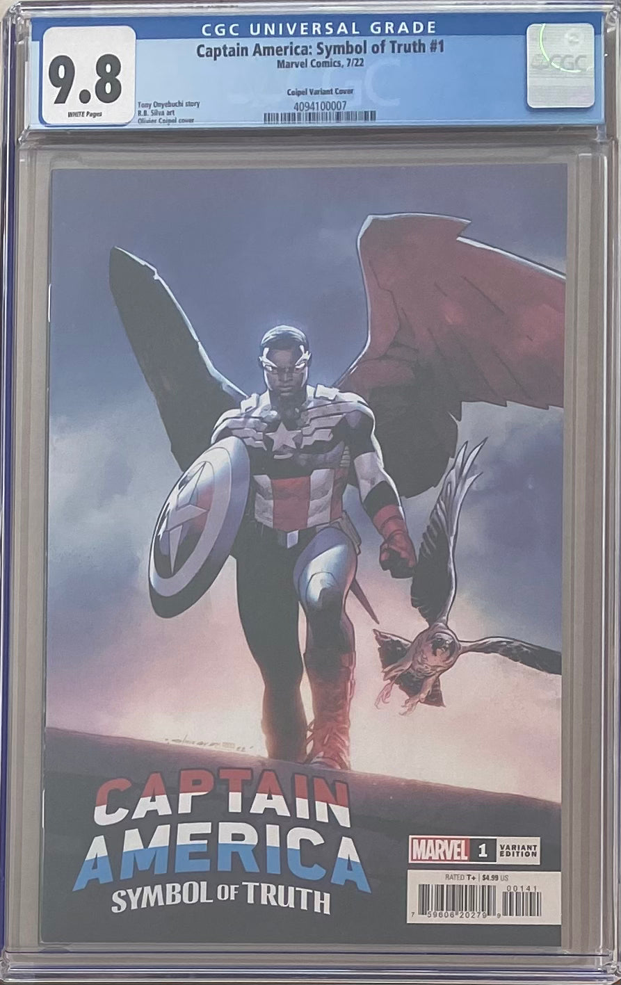 Captain America: Symbol of Truth #1 Coipel Variant CGC 9.8