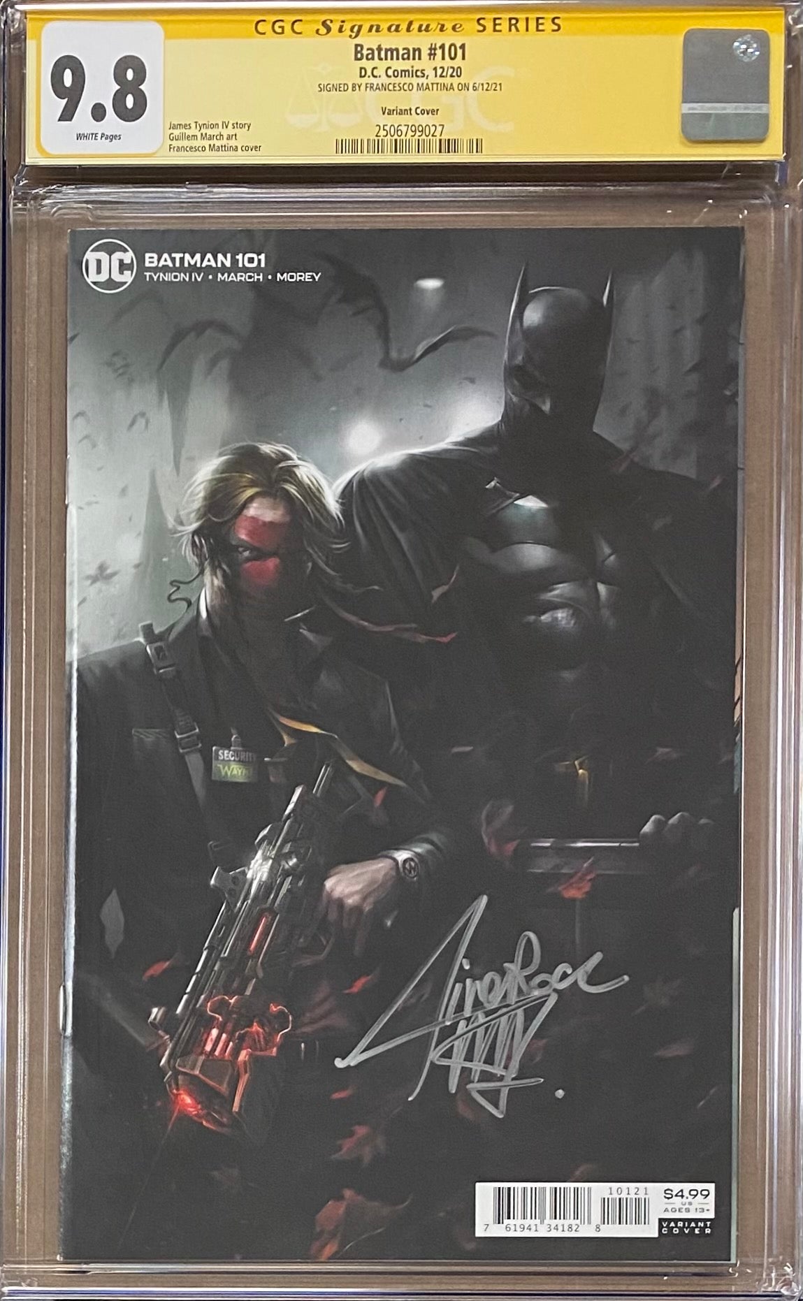 Batman #101 Mattina Variant CGC 9.8 SS