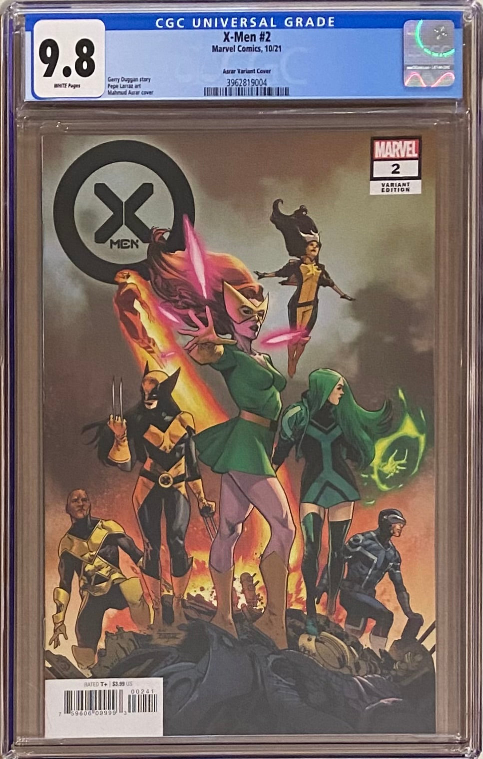 X-Men #2 Asrar 1:25 Retailer Incentive Variant CGC 9.8