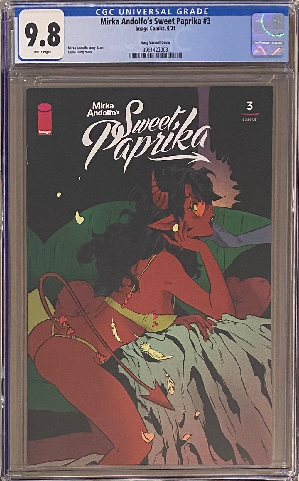 Sweet Paprika #3 Hung Variant CGC 9.8