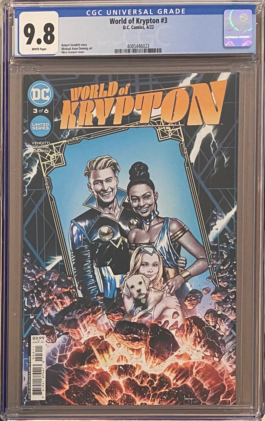 World of Krypton #3 CGC 9.8