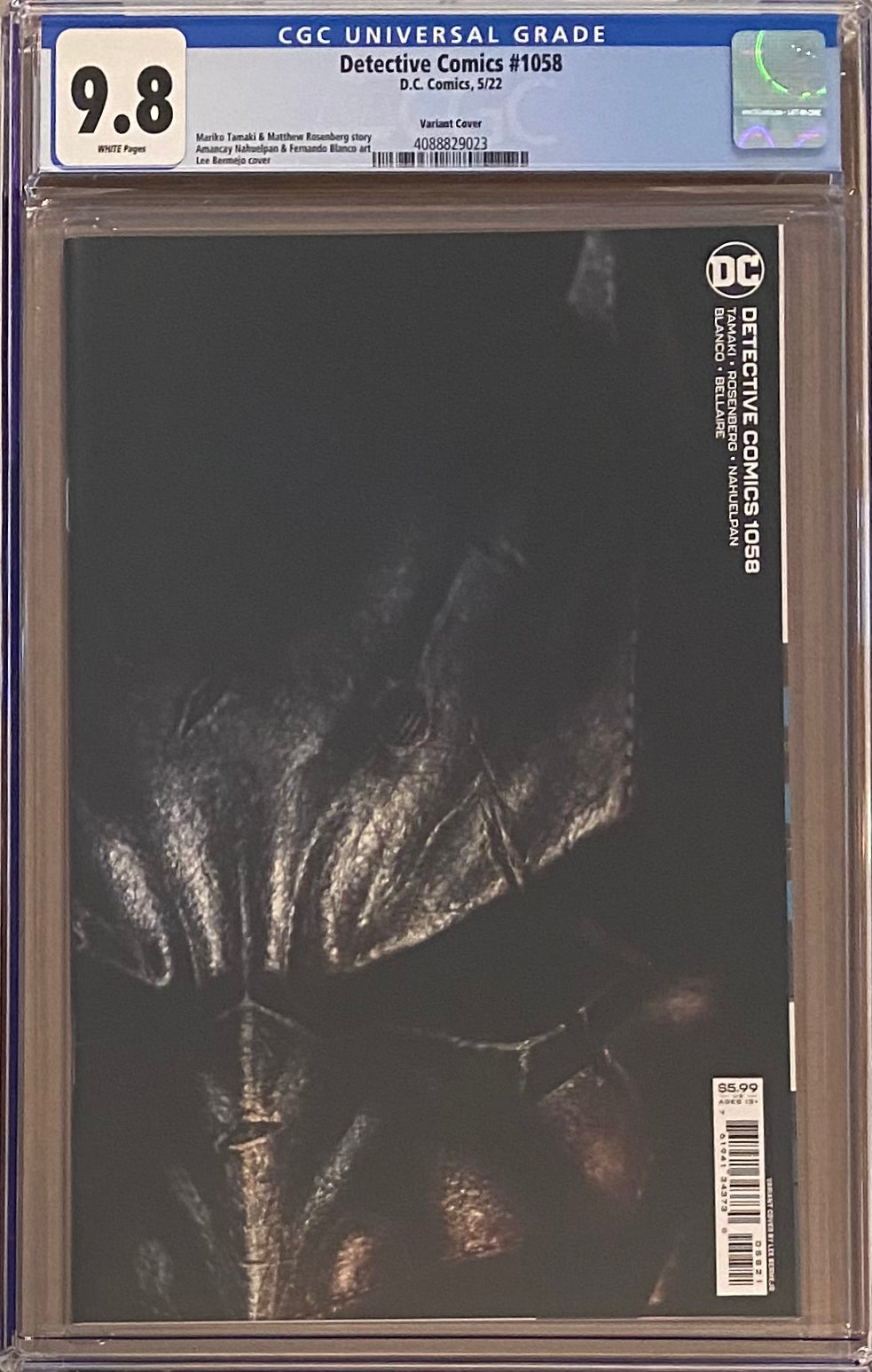 Detective Comics #1058 Bermejo Variant CGC 9.8