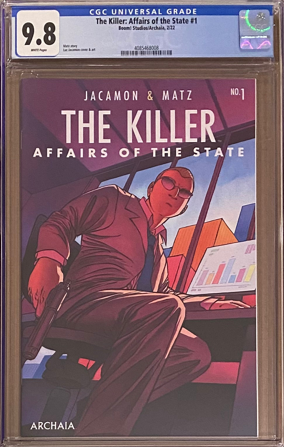 The Killer: Affairs of the State #1 CGC 9.8