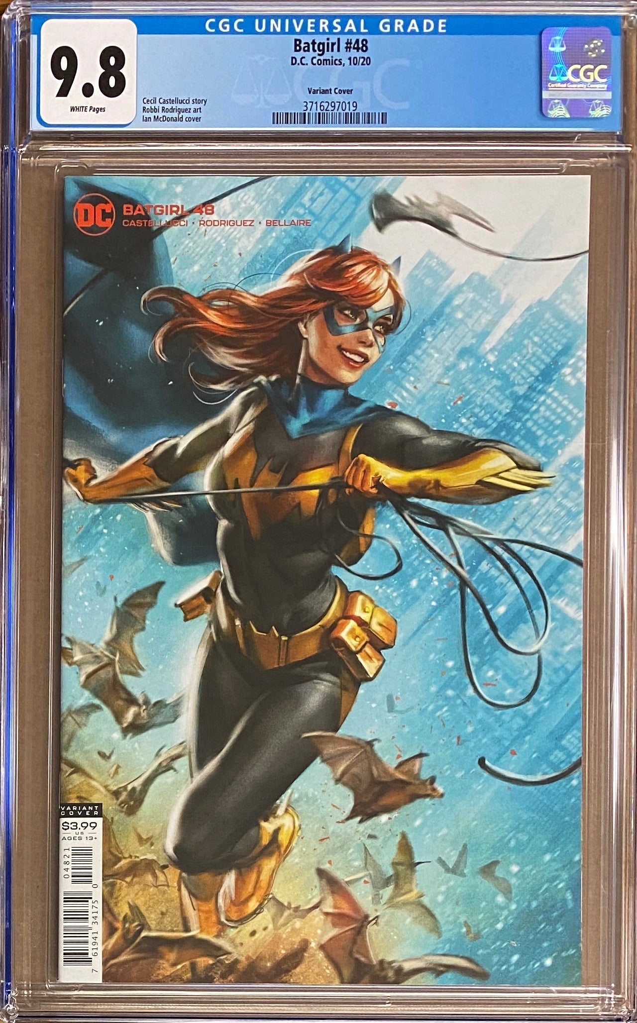 Batgirl #48 MacDonald Variant CGC 9.8