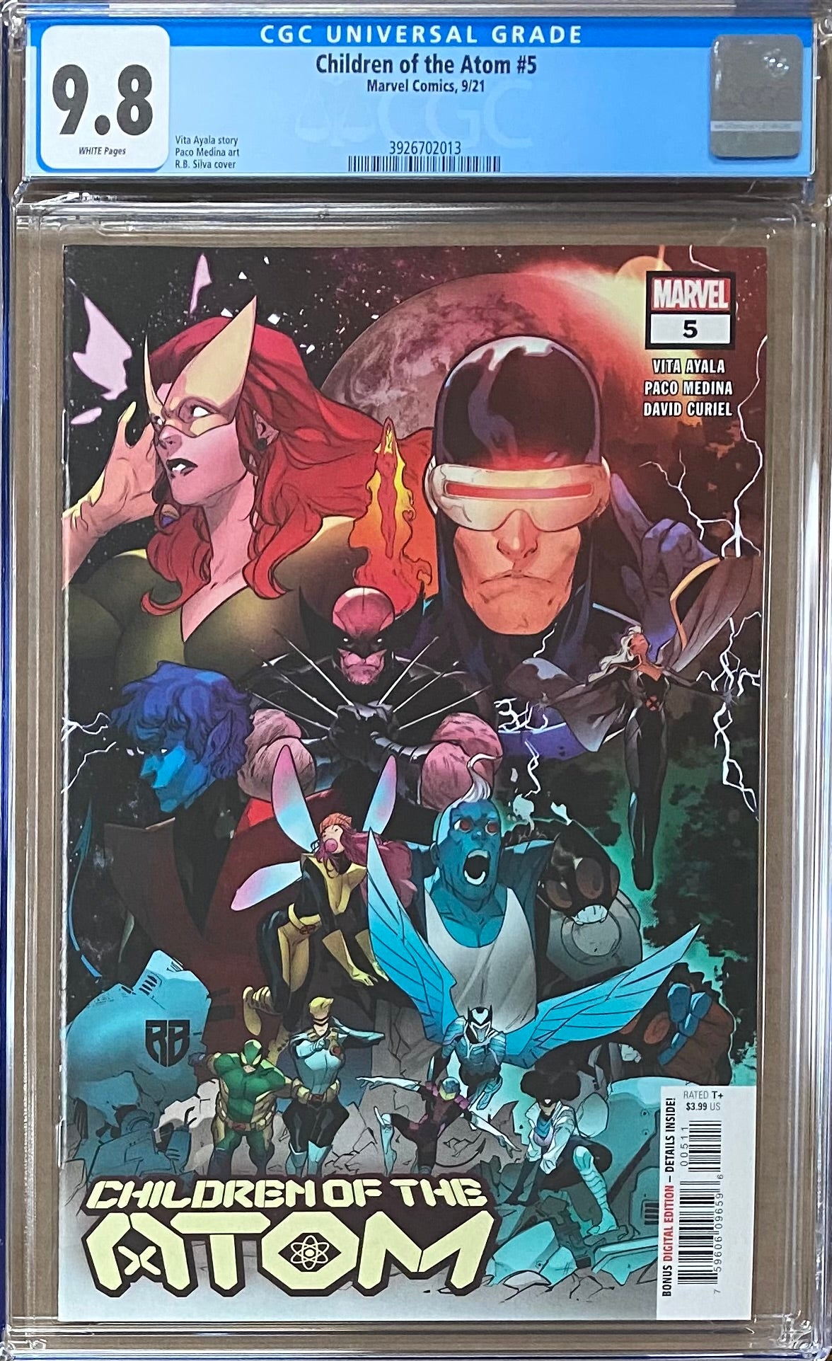 Children of the Atom #5 CGC 9.8