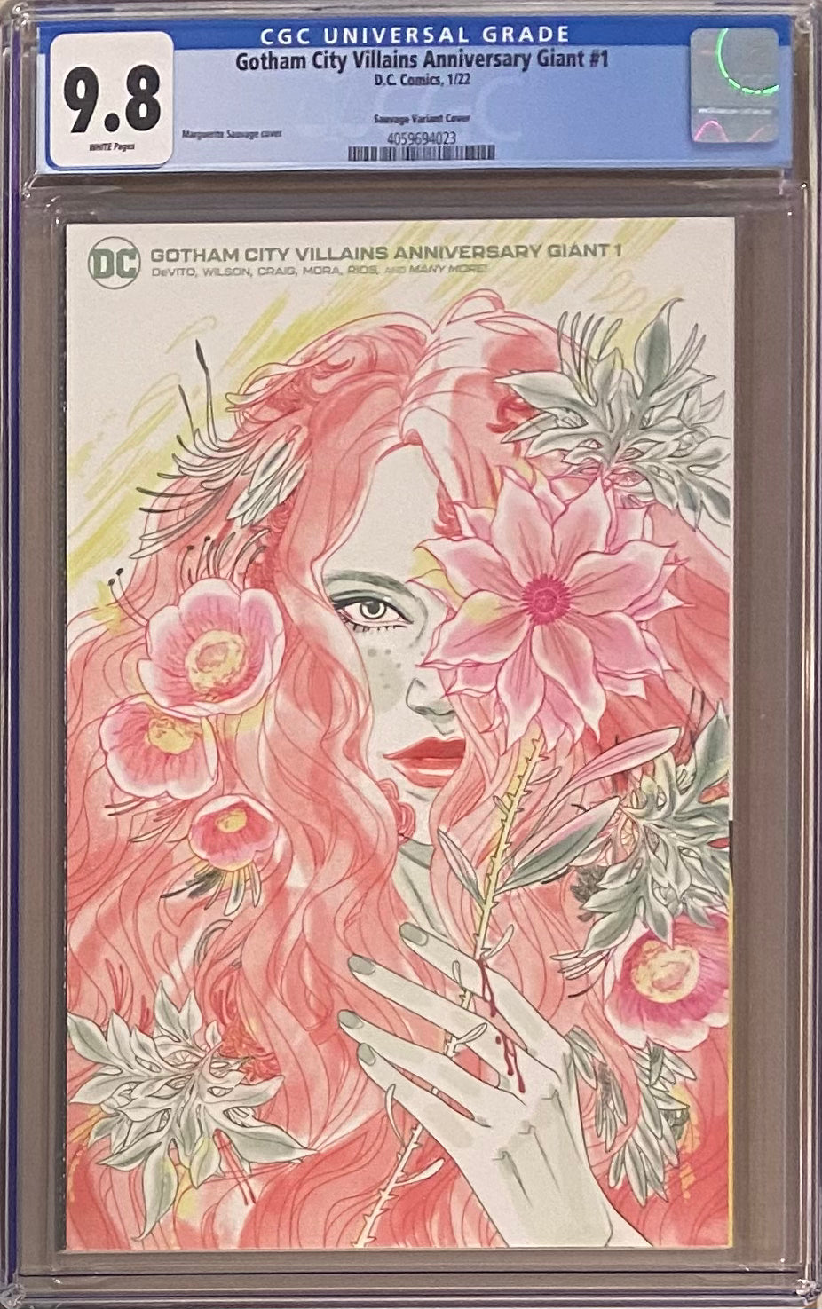 Gotham City Villains #1 Sauvage Variant CGC 9.8