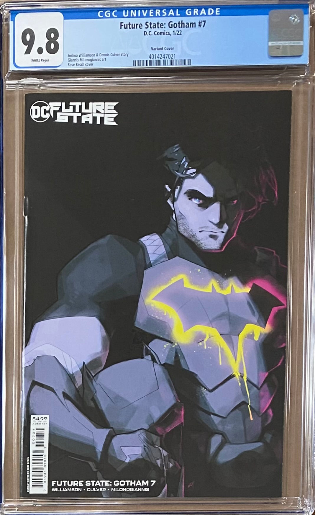 Future State: Gotham #7 Besch Variant CGC 9.8
